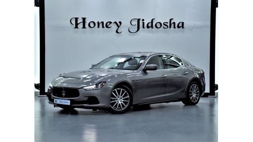 Maserati Ghibli EXCELLENT DEAL for our Maserati Ghibli ( 2014 Model ) in Grey Color GCC Specs