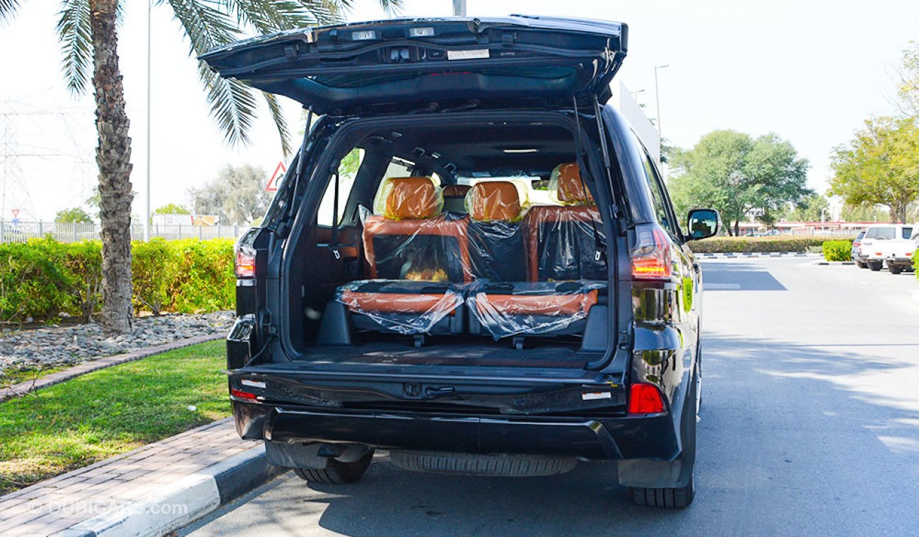 لكزس LX 570 LX570 BLACK EDITION 8 SEATER