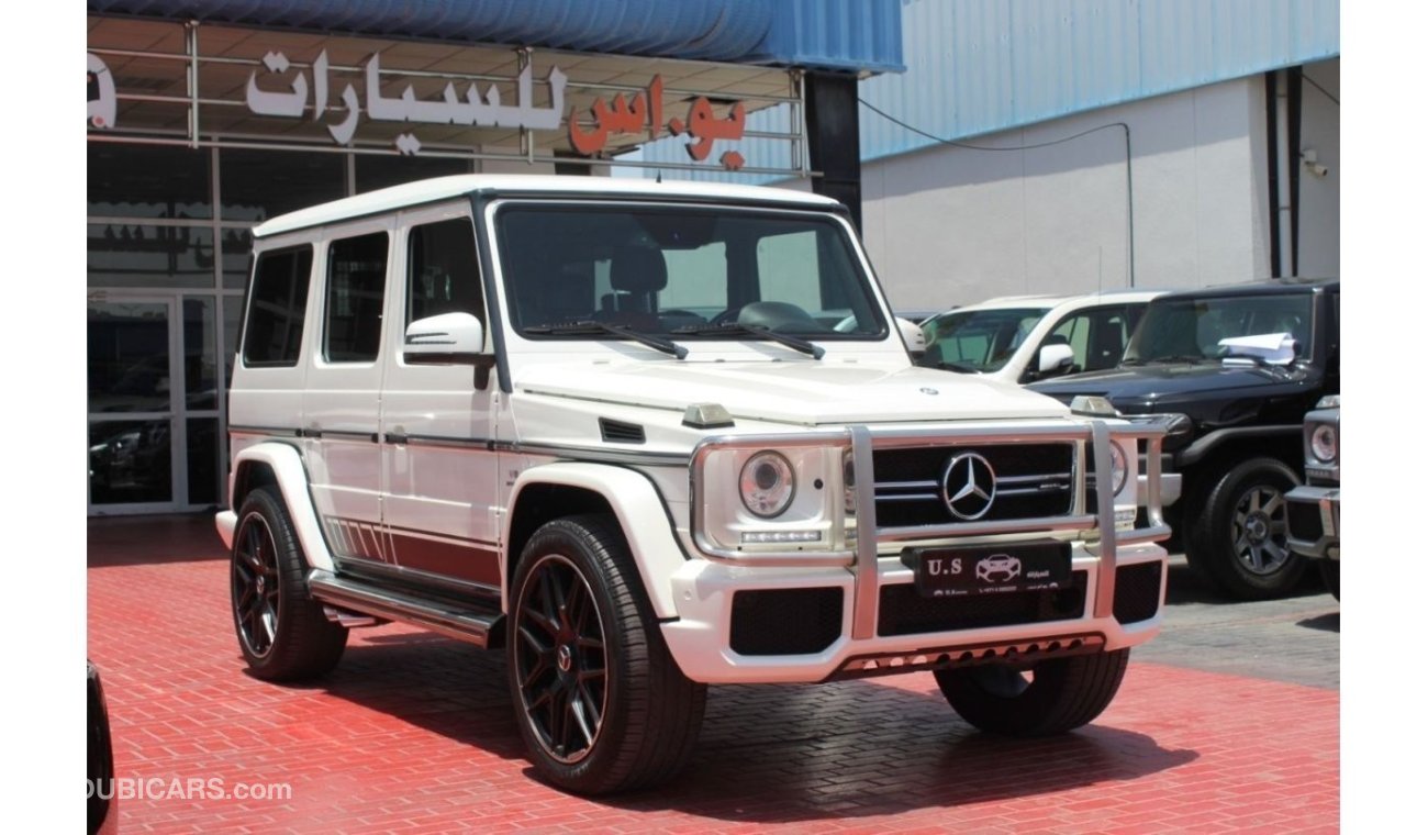 Mercedes-Benz G 63 AMG MERCEDES G63 AMG EDITION FULL OPTION 2015 GCC GARGASH SINGLE OWNER IN MINT CONDITION