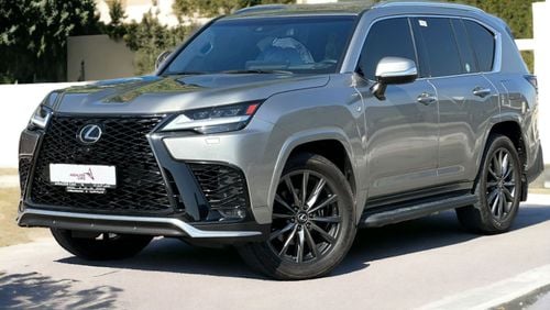 Lexus LX600 F Sport 3.5L AED 7,600 PM | LEXUS LX 600 F Sport | 3.5TC V6 | GCC | 0% DP | UNDER WARRANTY | PRISTIN