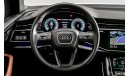 Audi Q7 45 TFSI quattro 2022 Audi Q7 45TSFI Quattro (7-Seater), Audi Warranty + Service Contract, GCC