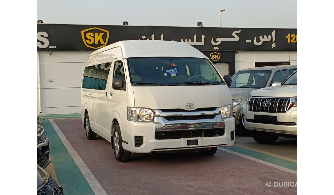 تويوتا هاياس V4 / 2.7L /  Manual Gear Box / 15 SEATS / HIGH - ROOF (LOT # 55191)