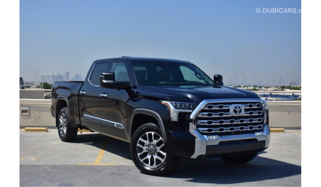 تويوتا تاندرا 2023 TOYOTA TUNDRA CREWMAX PLATINUM 1794 V6 3.5L TURBO 4WD 5 SEAT AT