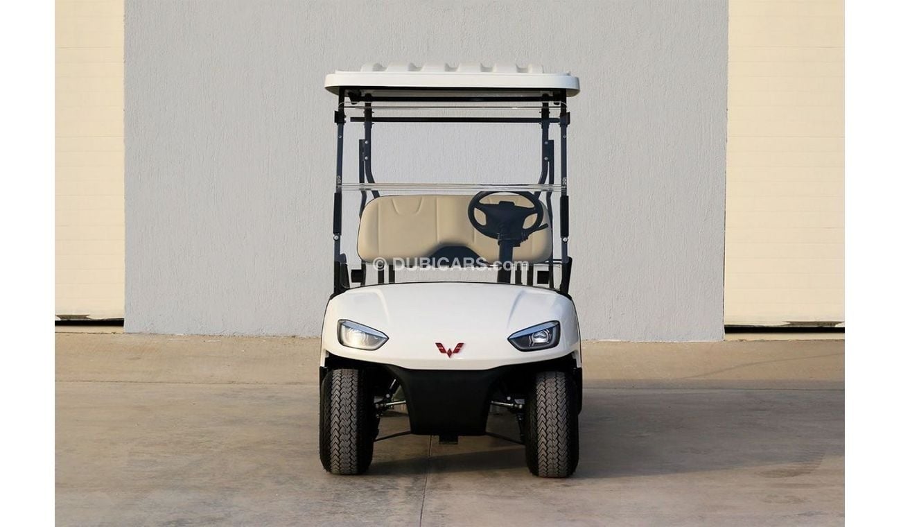 Wuling Mini EV Wuling Golf Cart 2 ST - White inside Brown | Export Price