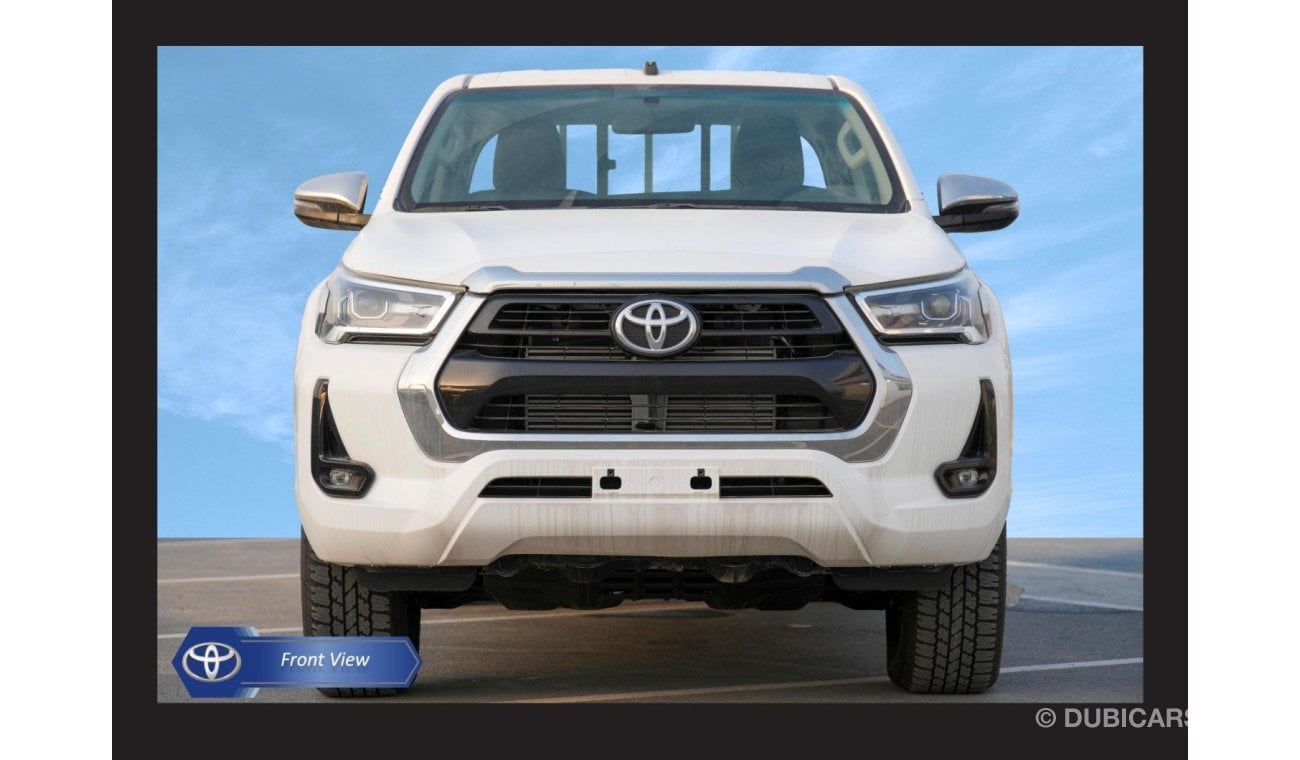 تويوتا هيلوكس TOYOTA HILUX 2.4L GLX 4X4 DC HI AT DSL 2023 Export Only