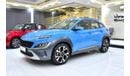 Hyundai Kona EXCELLENT DEAL for our Hyundai Kona 2.0L ( 2023 Model ) in Blue Color GCC Specs