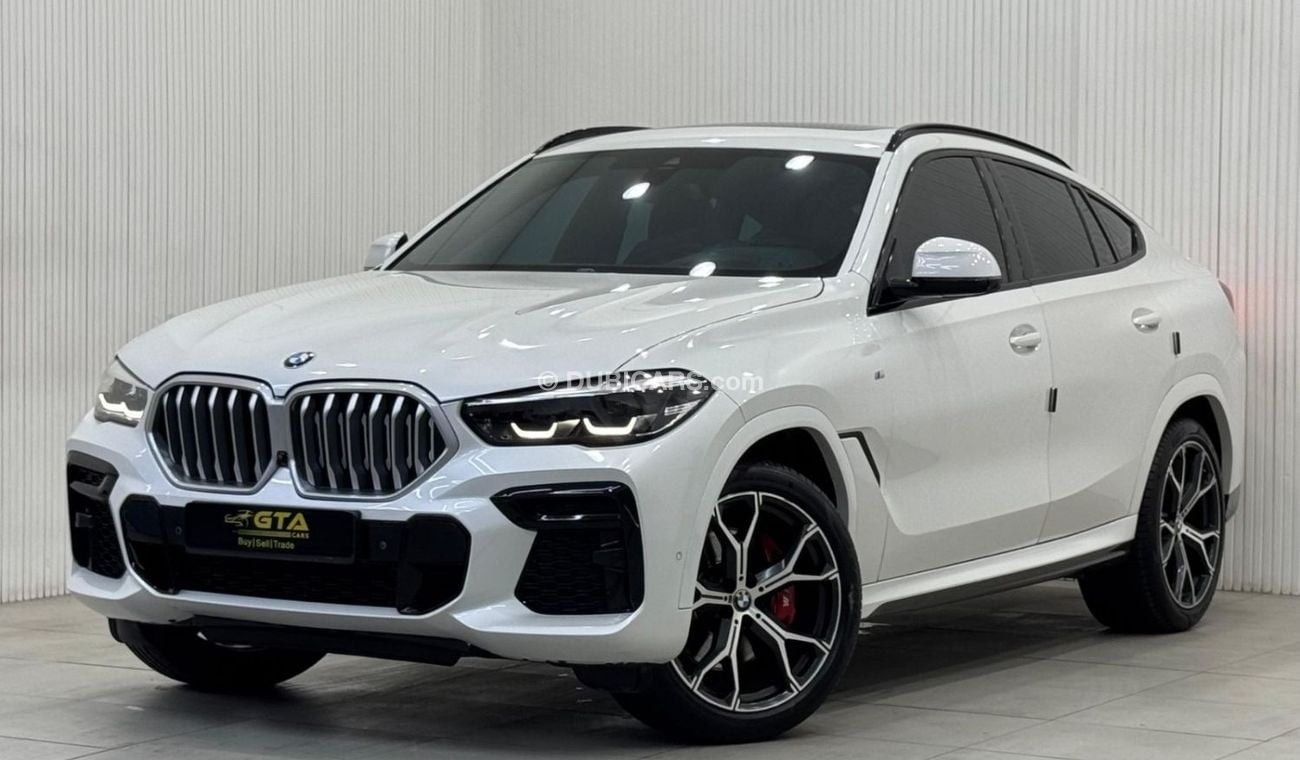 BMW X6 2022 BMW X6 xDrive40i M Sport, 2026 Agency Warranty + Service Package, Full Service History, GCC