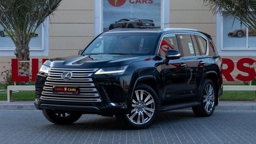 لكزس LX 600 VIP LAUNCH EDITION 3.5L Lexus LX600 VIP Launch Edition 2023 (BRAND NEW) GCC under Agency Warranty an