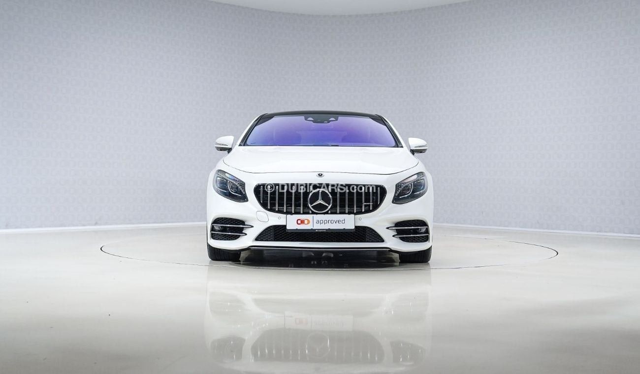 Mercedes-Benz S 560 Coupe AMG Line 4Matic - AED 5,912 P/M - 2 Years Warranty