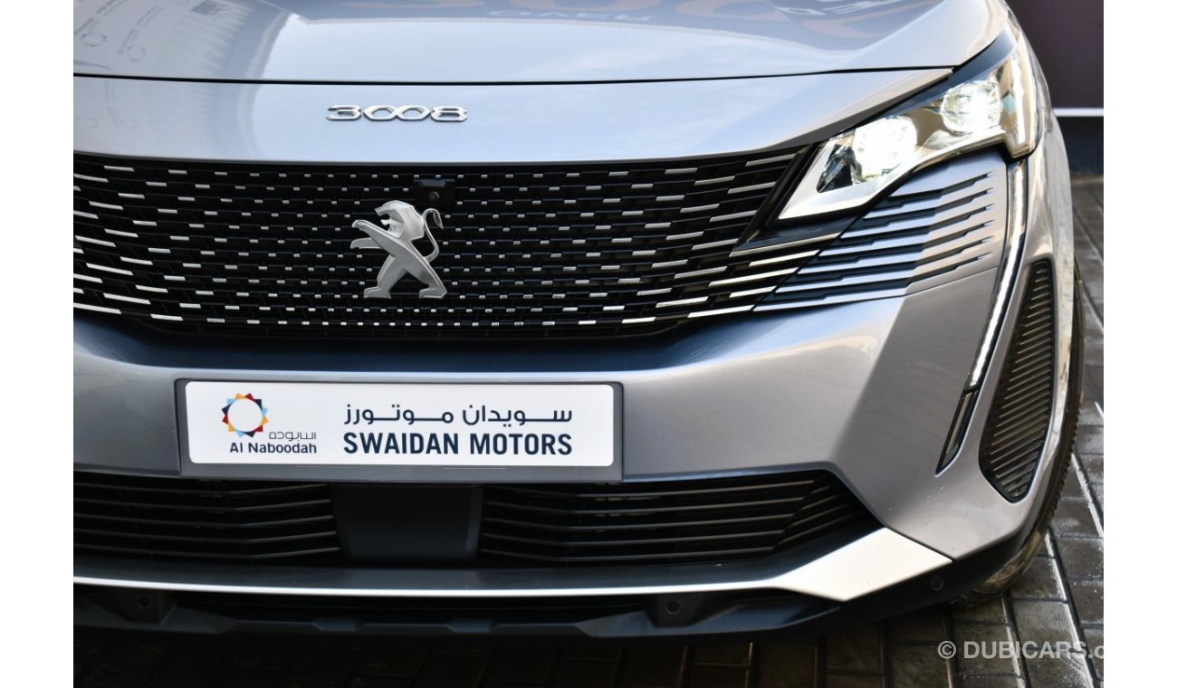 Peugeot 3008 AED 2239 PM | 1.6L GT PHEV FROM AN AUTHORIZED DEALER MANUFACTURER WARRANTY UP TO 2027 OR 100K KM