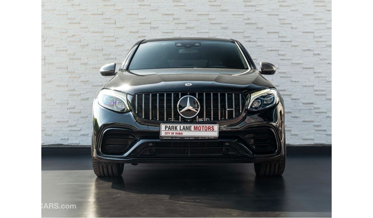 مرسيدس بنز GLC 63 AMG AED 3,145 PM • GLC 63S AMG COUPE • 4.0L BI-TURBO V8 – 503 HP • CARBON PACK • PRISTINE CONDITION