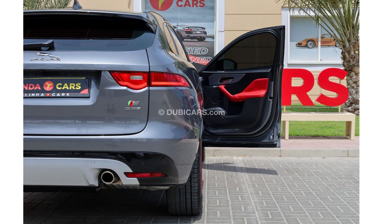 Jaguar F Pace Jaguar F-Pace S 2020 GCC under Warranty with Flexible Down-Payment.