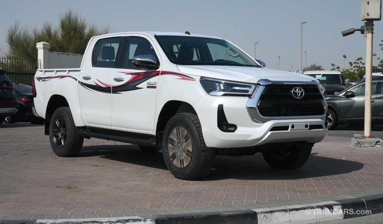 تويوتا هيلوكس 2023 TOYOTA HILUX 2.4L DIESEL D/CAB PUSH START BUTTON, AUTO A/C, LED LIGHTS, ALLOY WHEELS