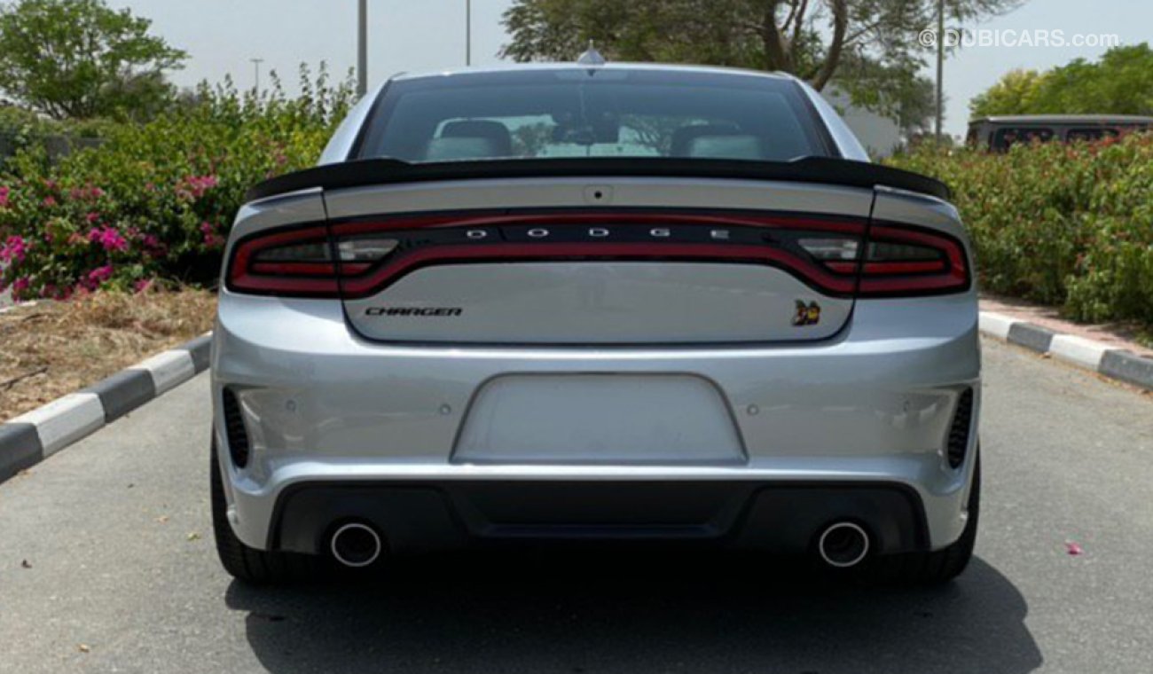 Dodge Charger 2020 Scatpack Widebody, 392 HEMI, 6.4L V8 GCC, 0KM with 3 Years or 100,000km Warranty