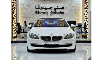 BMW 650i EXCELLENT DEAL for our BMW 650i CONVERTIBLE ( 2011 Model ) in White Color GCC Specs