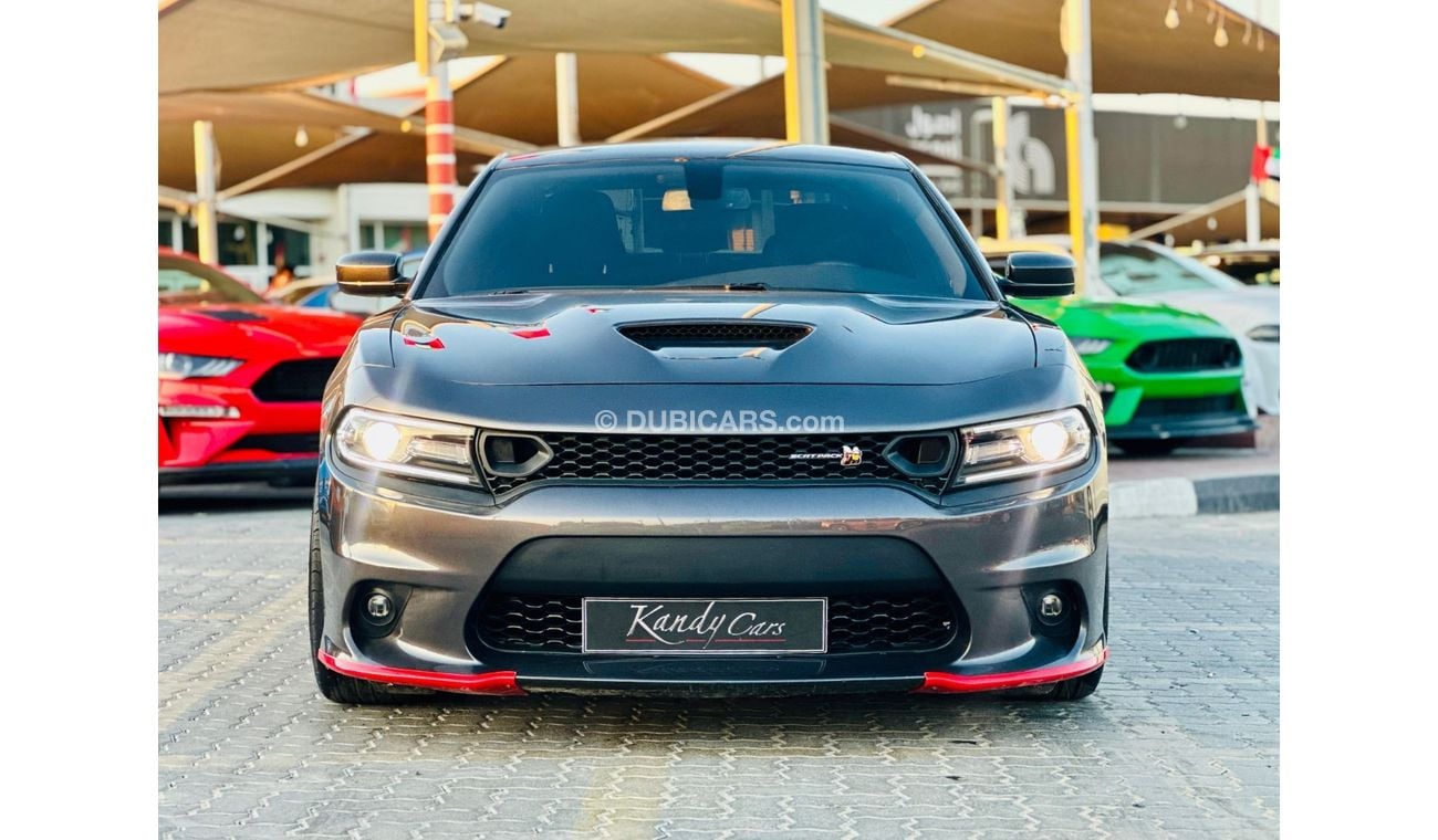 Dodge Charger SRT ScatPack | Monthly AED 1650/- | 0% DP | Blindspot | Fog Lights | Touch Screen | # 19448