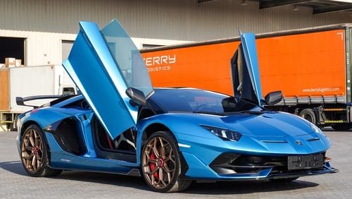 Lamborghini Aventador 2021 - SVJ Roadster - 2,150KM Only - Sky Blue