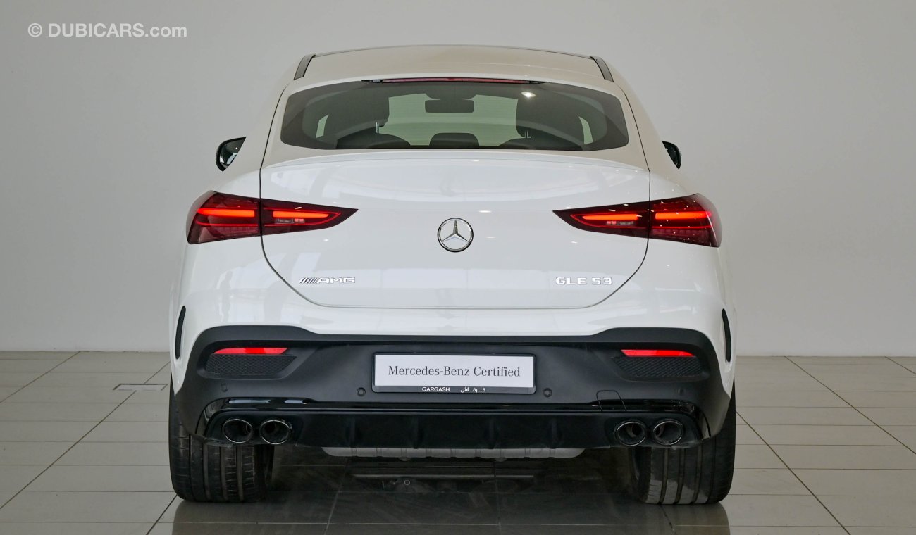 Mercedes-Benz GLE 53 AMG 4M COUPE / Reference: VSB 33301 Certified Pre-Owned with up to 5 YRS SERVICE PACKAGE!!!