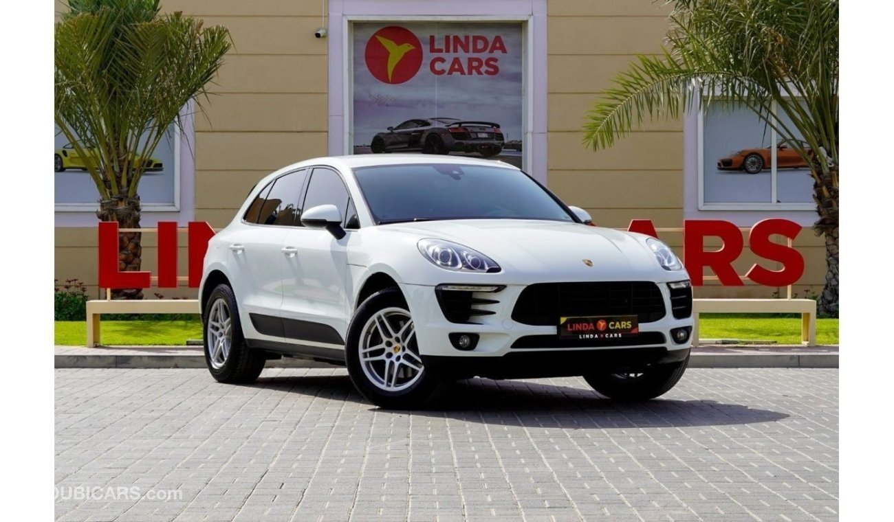 Porsche Macan Std Porsche Macan 2018 GCC under Warranty and Service Contact with Flexible Down-Payment