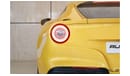 Ferrari F12 Std Berlinetta | 2014 - GCC - Premium Quality - Top of the Line - Immaculate Condition | 6.3L V12