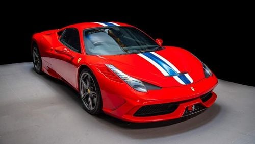 فيراري 458 سبيشياليه Std 4.5L RIGHT HAND DRIVE 458 Speciale in an amazing colour combination