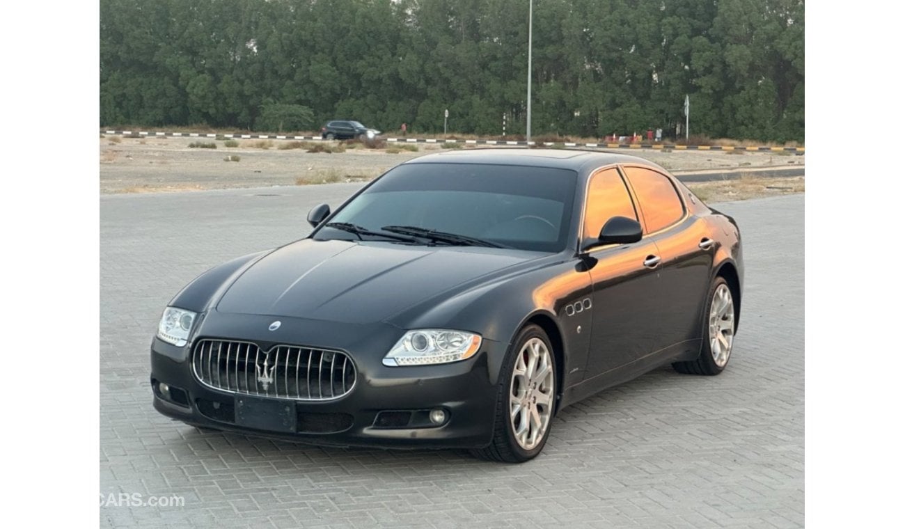 Maserati Quattroporte MODEL 2009 GCC CAR PERFECT CONDITION INSIDE AND OUTSIDE FULL OPTION