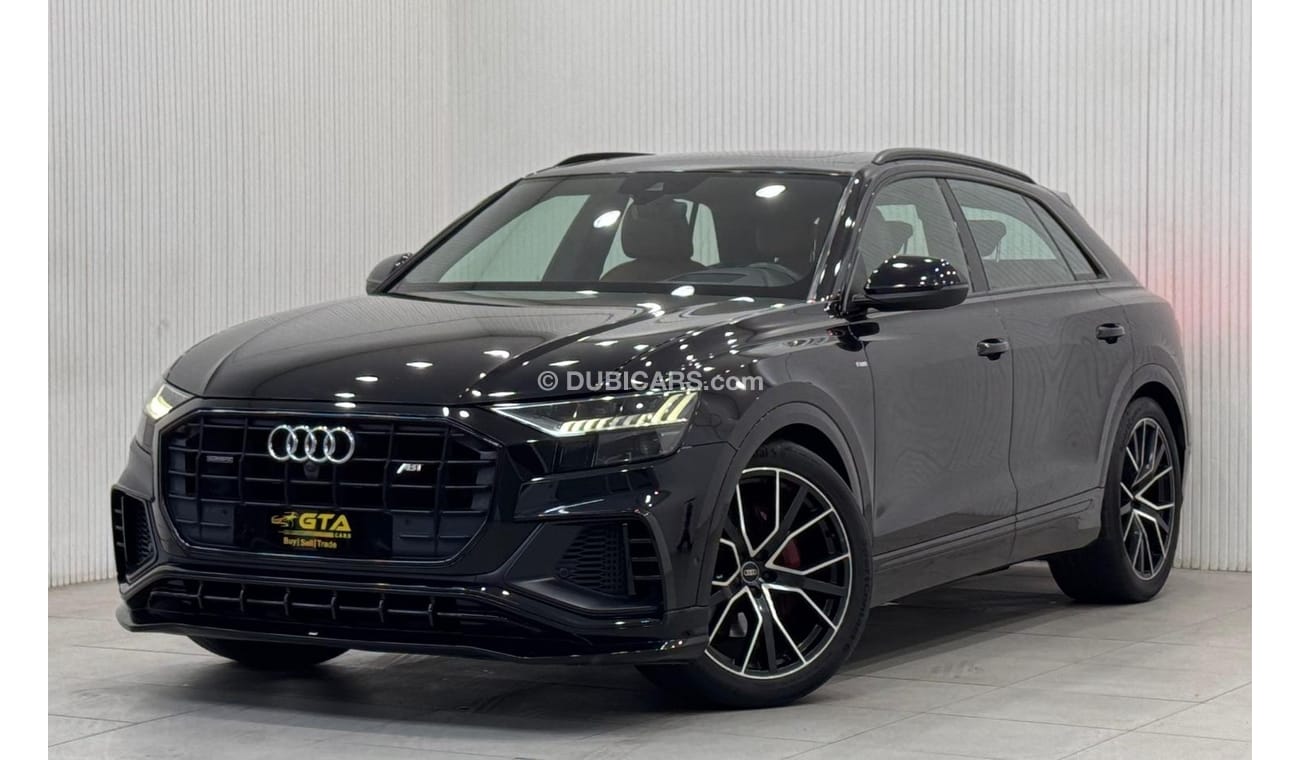 أودي Q8 55 TFSI quattro S Line 3.0L 2021 Audi Q8 S-Line 55TFSI Quattro, Warranty, Service Contract, ABT Kit,