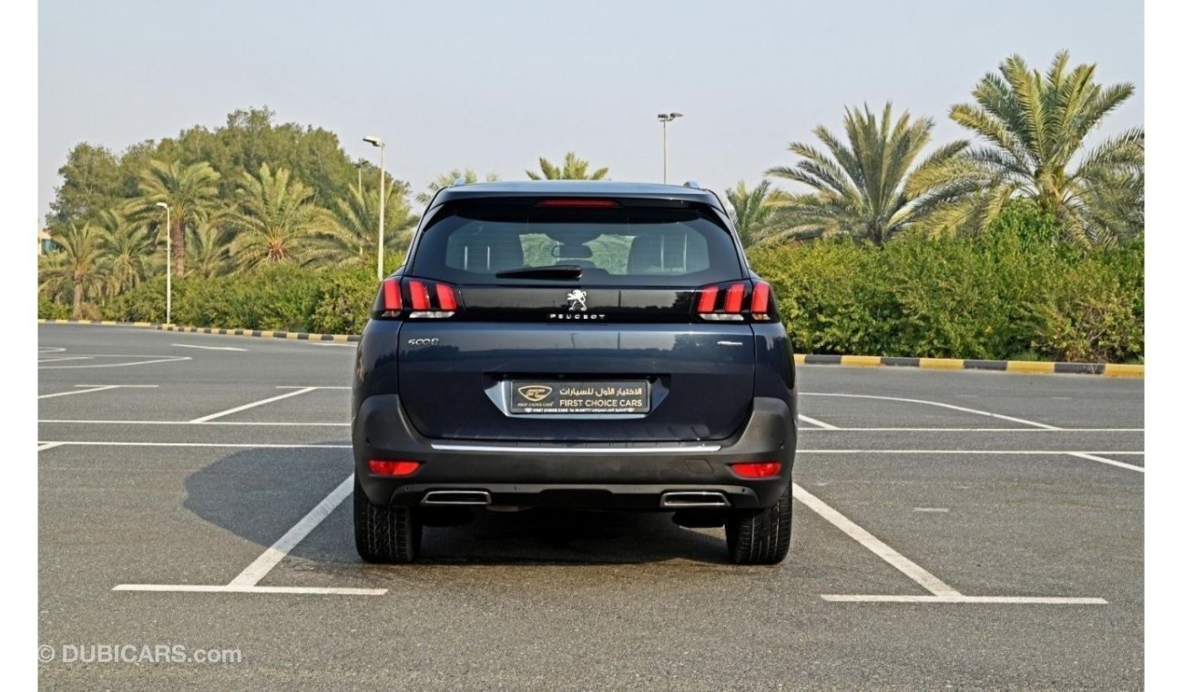 Peugeot 5008 AED 1,540/month 2020 | PEUGEOT | 5008 GT LINE | WARRANTY: VALID 28-07-2024 OR 100,000KM P01723