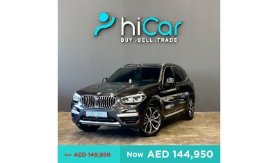 BMW X3 xDrive 30i X Line AED 2,222pm • 0% Downpayment •X-Line • 2 Years Unlimited Km's