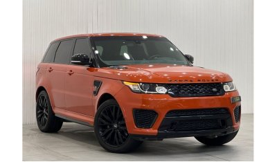 لاند روفر رانج روفر سبورت أس في آر 2016 Range Rover Sport SVR, March 2025 Agency Warranty + Jan 2026 Service Contract, GCC