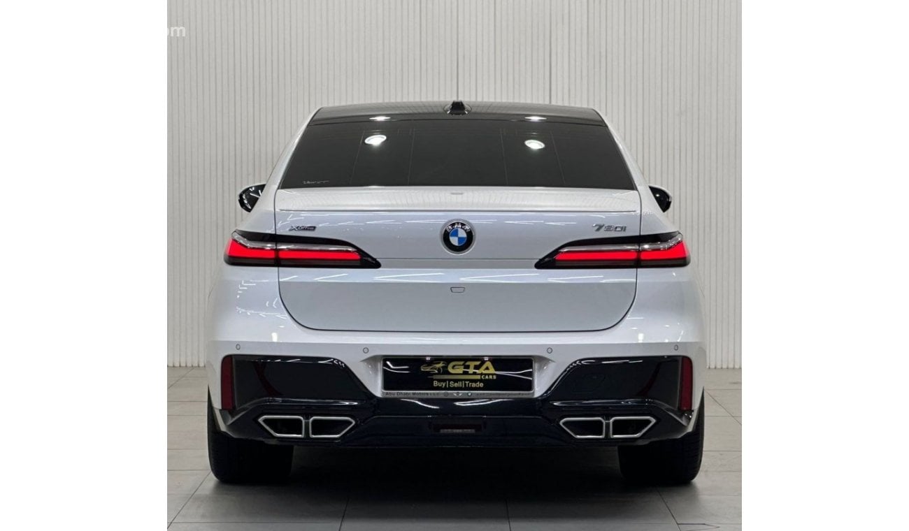 بي أم دبليو 760Li 2023 BMW 760i xDrive M-Sport, 2028 BMW Warranty, 2029 BMW Service Pack, Fully Loaded, Low Kms, GCC