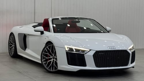 أودي R8 Spyder Std 5.2L 2017 Audi R8 Spyder V10, Warranty, Full Service History, Carbon Fiber Package, Very 