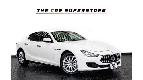 Maserati Ghibli Std 2019 - MASERATI GHIBLI - GCC - WARRANTY AVAILABLE - FULL AGENCY HISTORY - IMMACULATE CAR