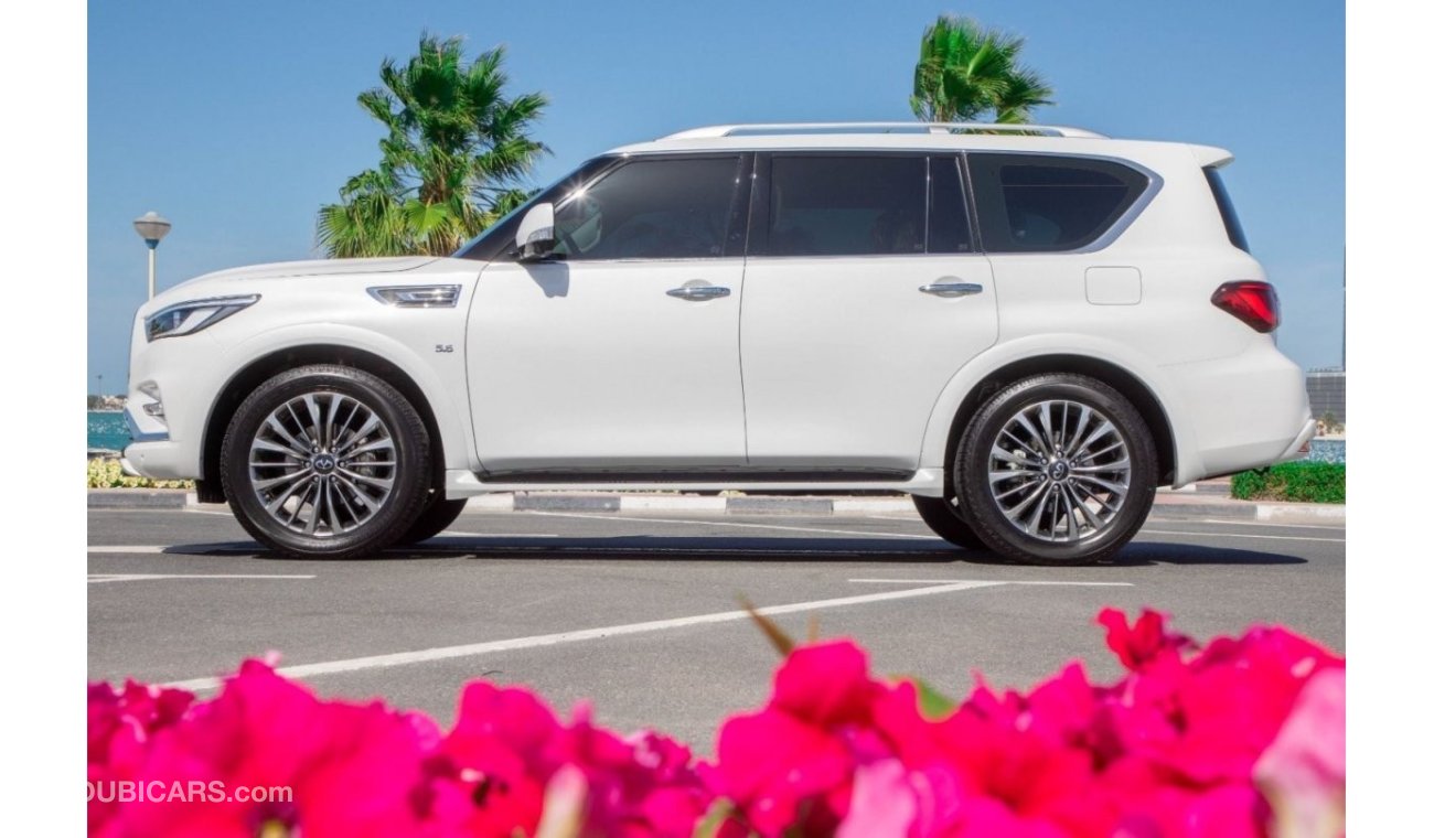 Infiniti QX80 Luxe 7st Infinite QX80  Full Option 2020 GCC Under Warranty