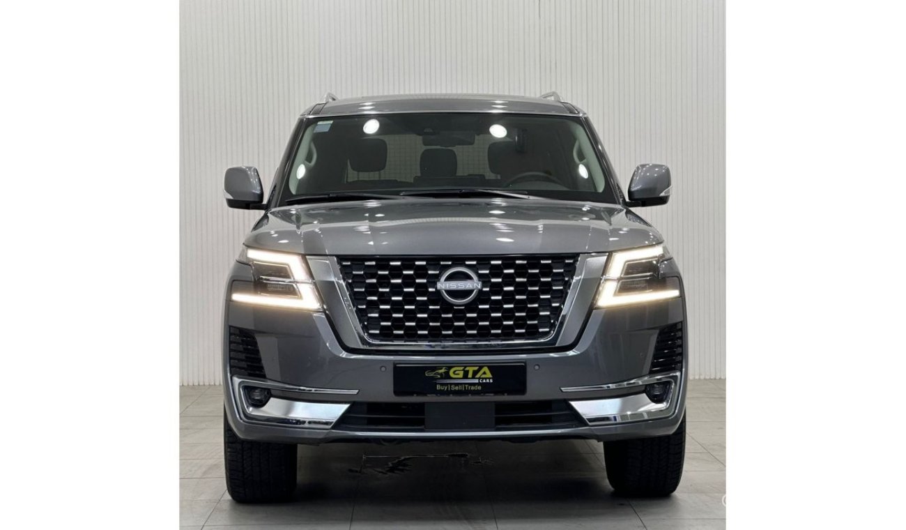 نيسان باترول 2023 Nissan Patrol Titanium V8, August 2026 Nissan Warranty, Full Options, Very Low Kms, GCC