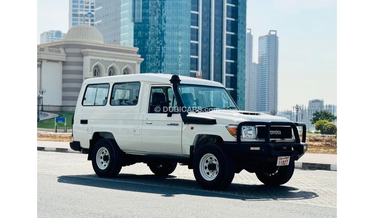 Toyota Land Cruiser Hard Top 2018 RHD Diesel Engine 3 Doors Full Option Very Clean Title