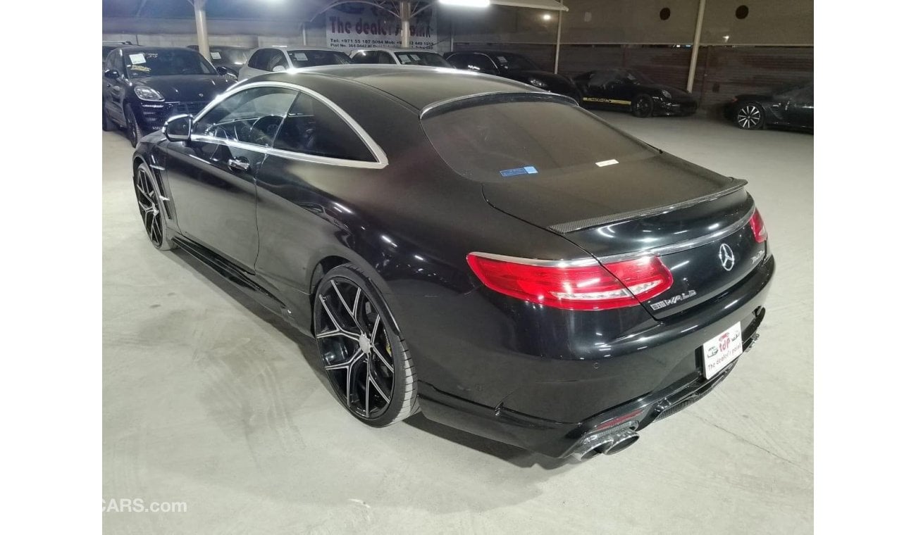 مرسيدس بنز S 550 كوبيه MERCEDES S CLASS COUPE S550 BLACKBISON WALDAERO KIT 4.7L 2015, BURMESTER SPEAKER, SIX BUTTONS AND MO