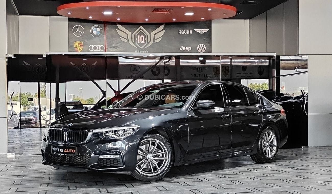 BMW 520i M- sport AED 1,400 P.M | 2018 BMW  520i M-SPORT | UNDER WARRANTY | GCC | 2.0L TWIN POWER TURBO | SUN