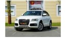 Audi Q5 40 TFSI Audi Q5 40TFSI Quattro 2015 GCC under Warranty with Flexible Down-Payment.