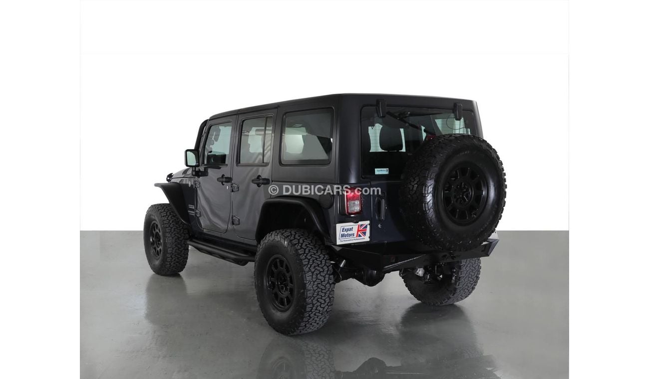 Jeep Wrangler Unlimited Sport 3.6L M/T Unlimited Sport 3.6L Manual• 1,895x60 • 0% DP • 2017 • Warranty • GCC •