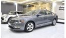 Volkswagen Passat EXCELLENT DEAL for our Volkswagen Passat ( 2013 Model ) in Silver / Grey Color GCC Specs