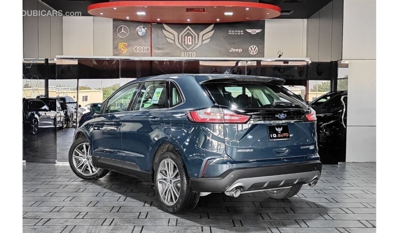 فورد إدج AED 1,700 P.M | 2019 FORD EDGE TITANIUM 2.0 L | GCC | PANORAMIC ROOF | UNDER AGENCY WARRANTY