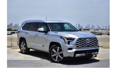 تويوتا سيكويا 2024 MODEL TOYOTA SEQUOIA CAPSTONE HYBRID V6 3.5L TURBO 4WD 7-SEATER AUTOMATIC