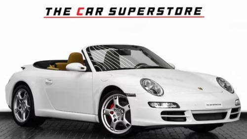 بورش 911 2008 I PORSCHE 911 CARRERA I CABRIOLET I FULL SERVICE HISOTRY I MAJOR SERVICE DONE IN AL NABOODA