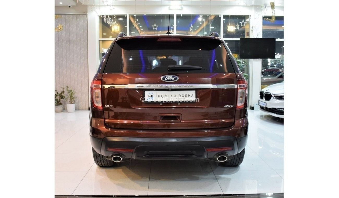 Ford Explorer EXCELLENT DEAL for our Ford Explorer XLT 4WD ( 2015 Model! ) in Brown Color! GCC Spe