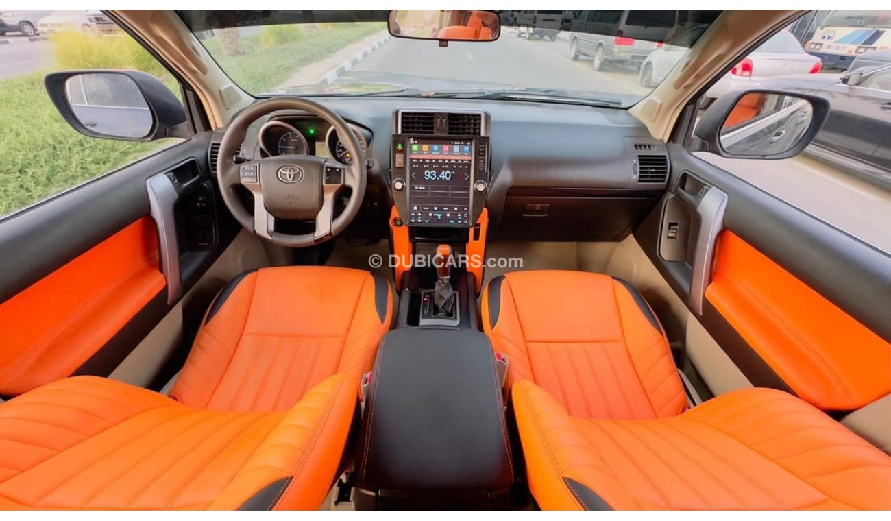 Toyota Prado MODIFIED TO 2023 PRADO | PREMIUM ORANGE LEATHER SEATS | 4.0L DIESEL | LHD | 2011