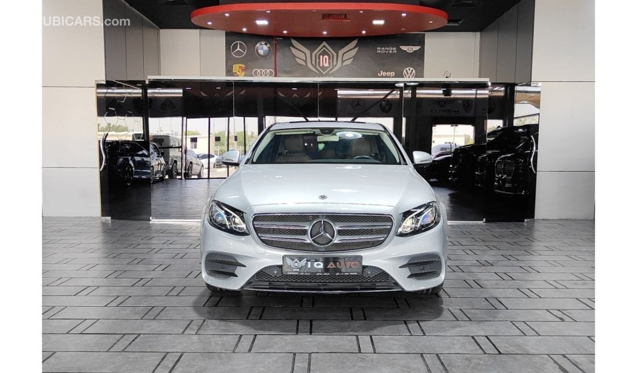 مرسيدس بنز E200 AED 2,200 P.M | 2019 MERCEDES BENZ E200 AMG KIT 2.0L | SUNROOF | GCC | UNDER GARGASH WARRANTY