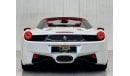 فيراري 488 2013 Ferrari 458 Spider, Ferrari Agency Full Service History, GCC