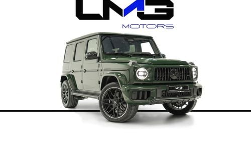 مرسيدس بنز G 63 AMG 2025 | DOUBLE NIGHT PACKAGE | FULL CARBON TRIM | G63 AMG | ADAPTIVE SUSPENSION