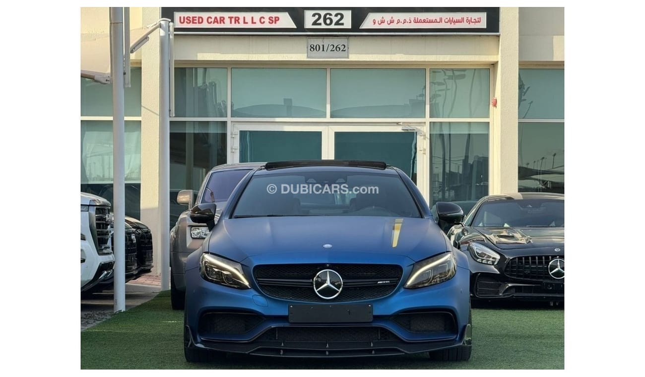 Mercedes-Benz C 63 AMG Std MERCEDES BENZ AMG C63S COUPE GCC FULL OPTION 5 button 2017 FULL CARBON FIBRE FULL OPTION